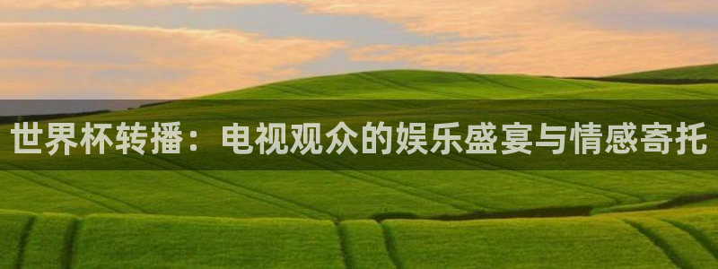 世界杯2026赛制：世界杯转播：电视观众的娱乐盛宴与情感寄托
